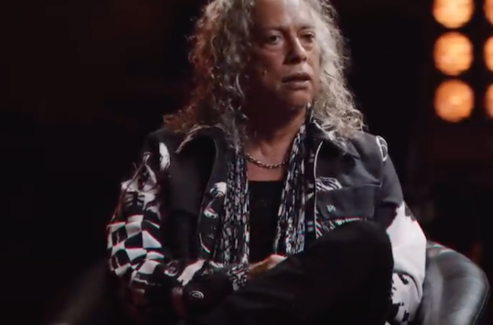 Kirk Hammett Portrait