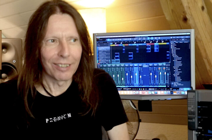 Thom Blunier im Studio